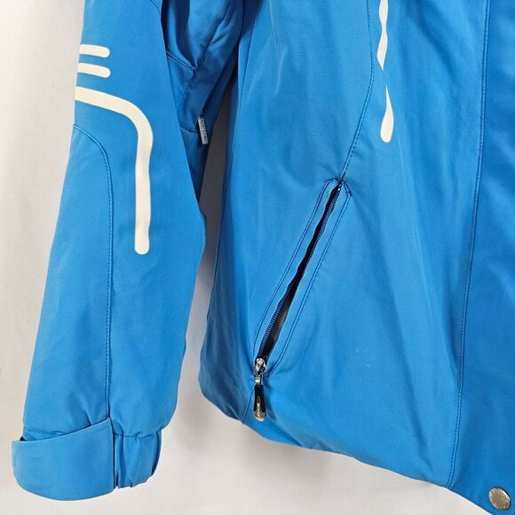 Descente Snowboarding Jacket in Blue - Size 10 - Picture 5 of 15